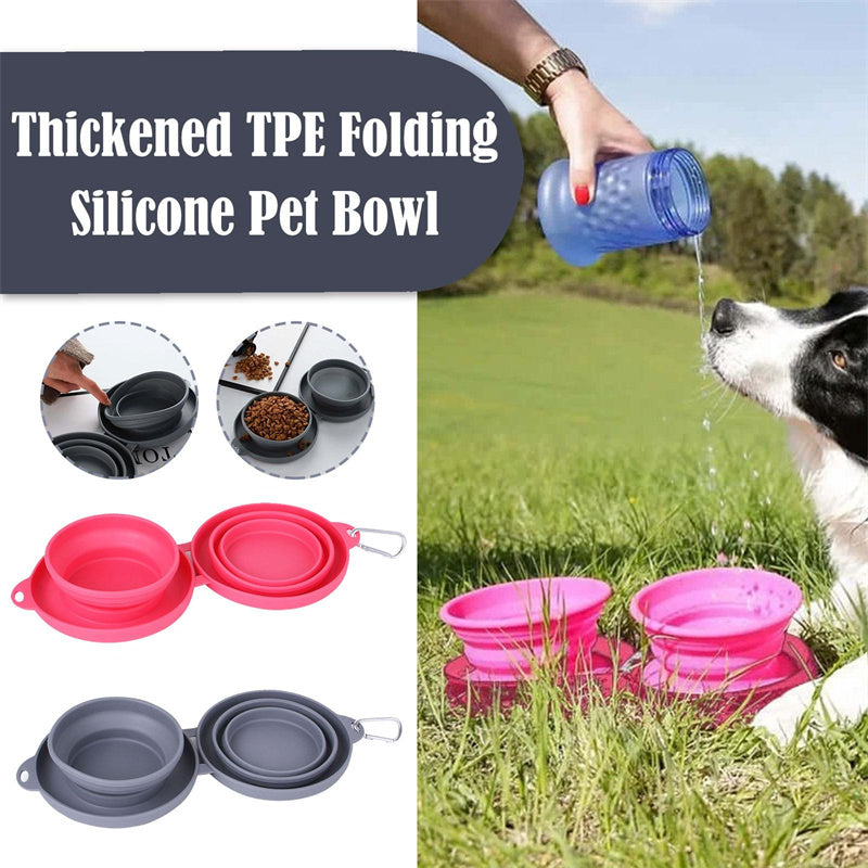 Travel-Ready Pet Bowls - Pack Light, Feed Right, Adventure Together!