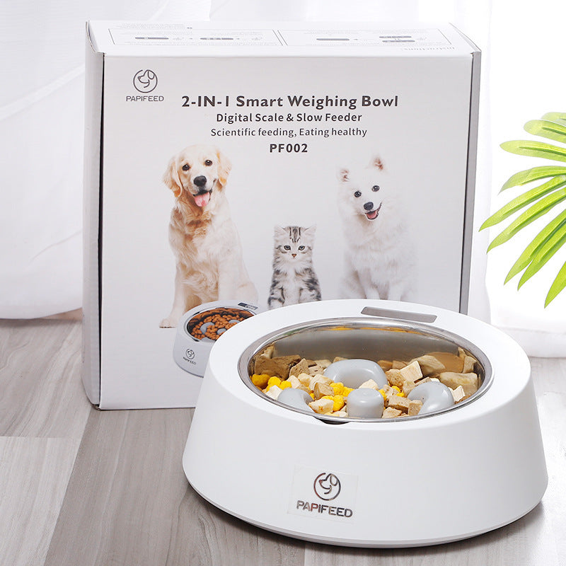 Smart Slow Feeder Bowl - Healthy Eating Habits, Perfect Portions Always!