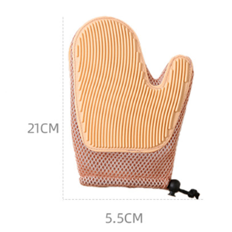 Magic Pet Grooming Glove - They Think It's Petting, You're Deshedding!