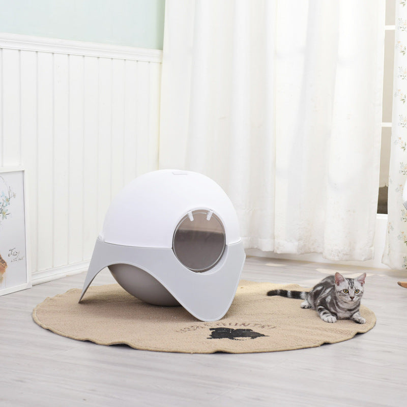 Stylish Cat Bathroom House - Ultimate Privacy and Odor Control Daily!