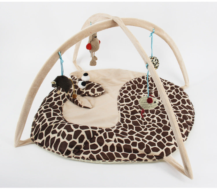 Comfy Cat Play Bed - Cozy Sweet Dreams and Fun Games Combined!