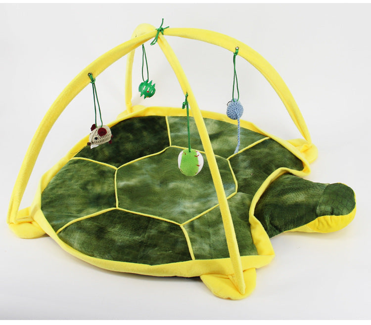Comfy Cat Play Bed - Cozy Sweet Dreams and Fun Games Combined!