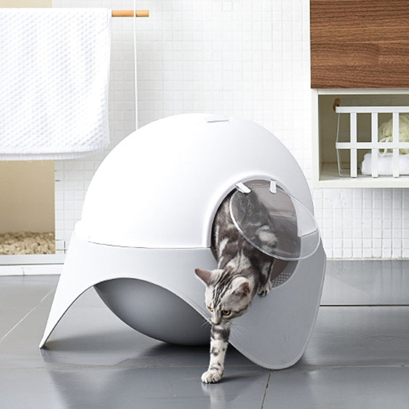 Stylish Cat Bathroom House - Ultimate Privacy and Odor Control Daily!