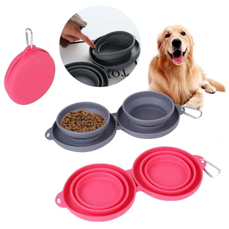 Travel-Ready Pet Bowls - Pack Light, Feed Right, Adventure Together!